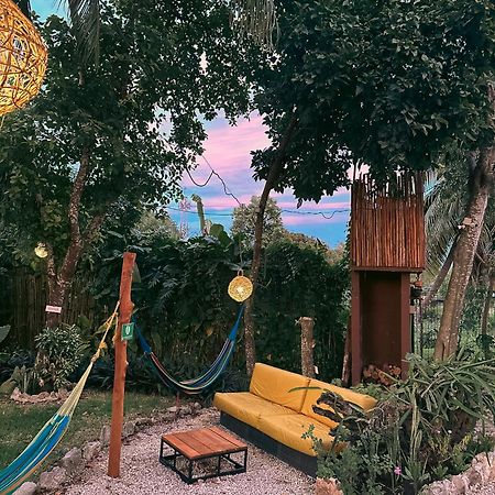 El Buho Bacalar Eco-Cabanas Hostal 外观 照片