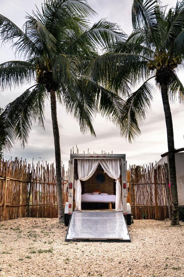 El Buho Bacalar Eco-Cabanas Hostal 外观 照片