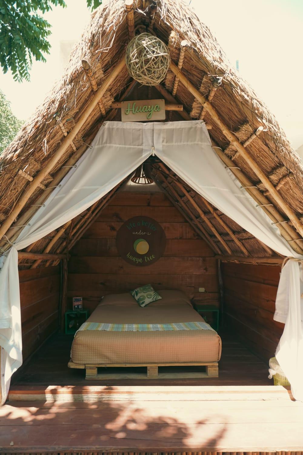 El Buho Bacalar Eco-Cabanas Hostal 外观 照片