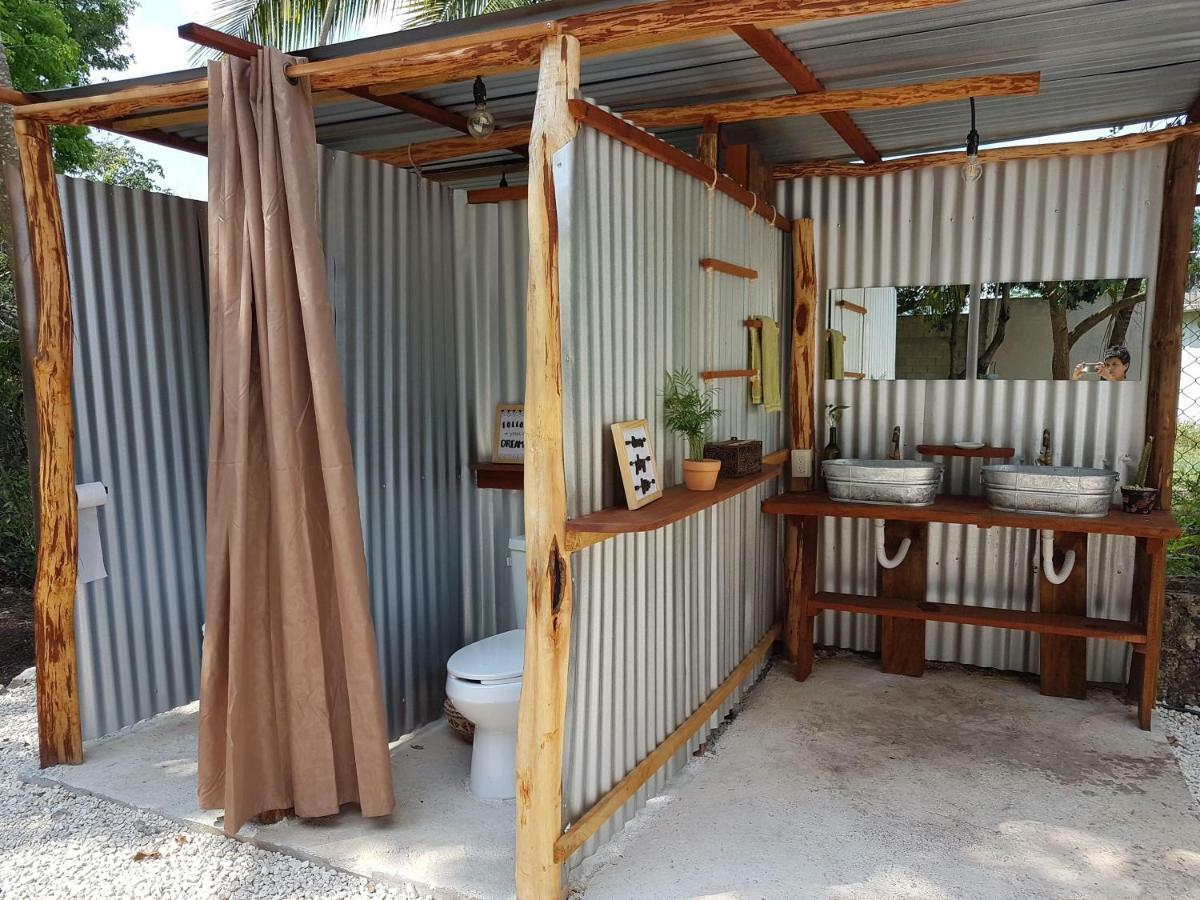 El Buho Bacalar Eco-Cabanas Hostal 外观 照片
