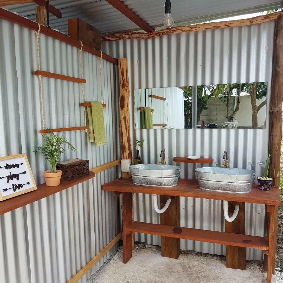 El Buho Bacalar Eco-Cabanas Hostal 外观 照片