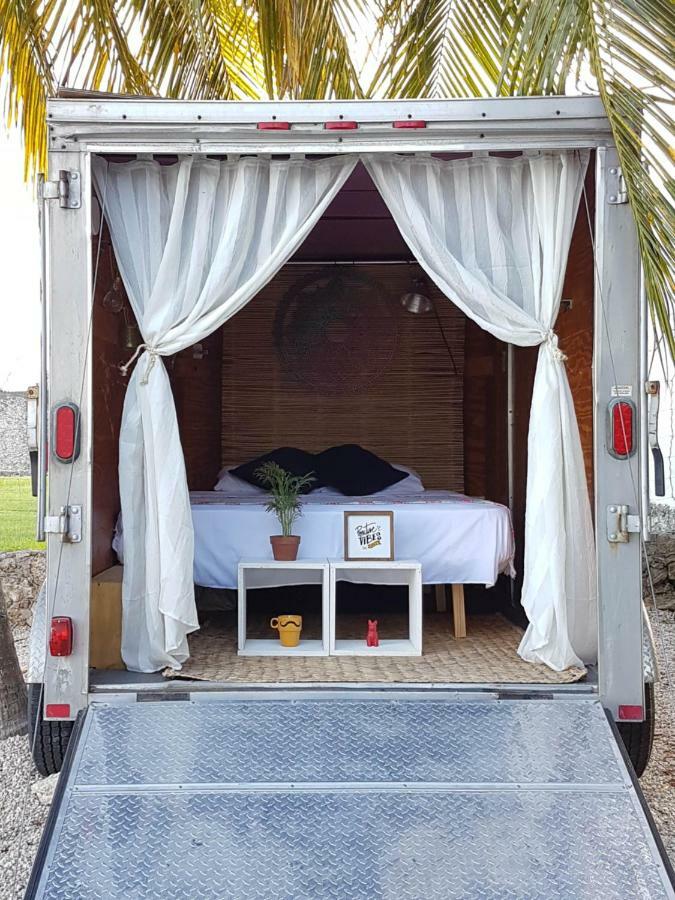 El Buho Bacalar Eco-Cabanas Hostal 外观 照片