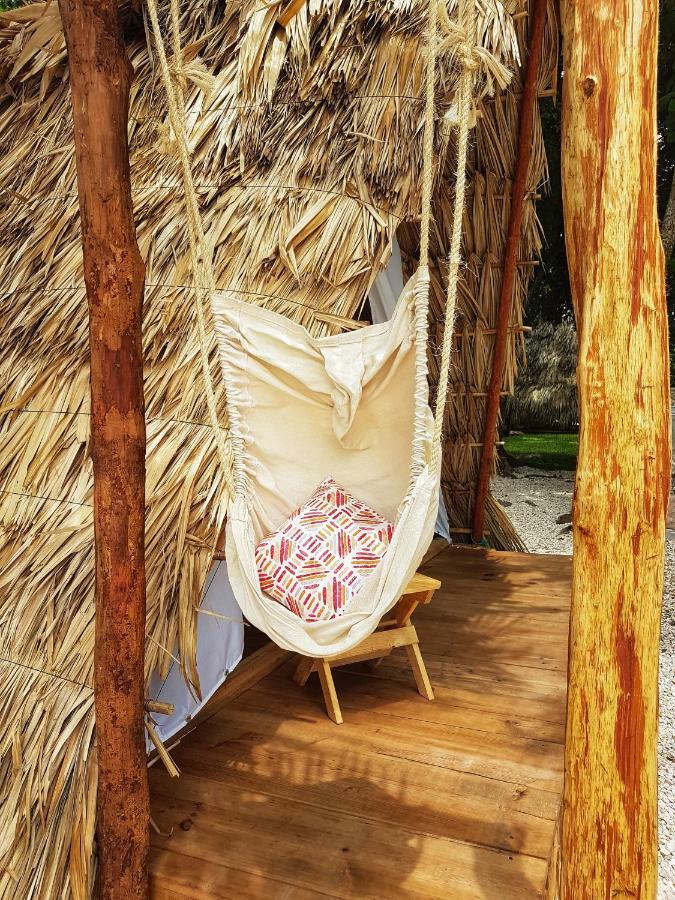 El Buho Bacalar Eco-Cabanas Hostal 外观 照片