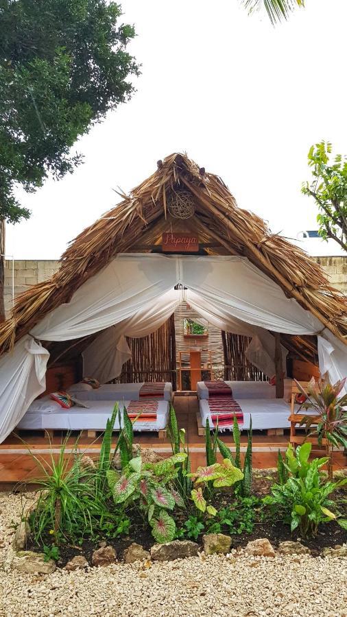 El Buho Bacalar Eco-Cabanas Hostal 外观 照片